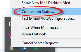 OutlookConnectionStatus
